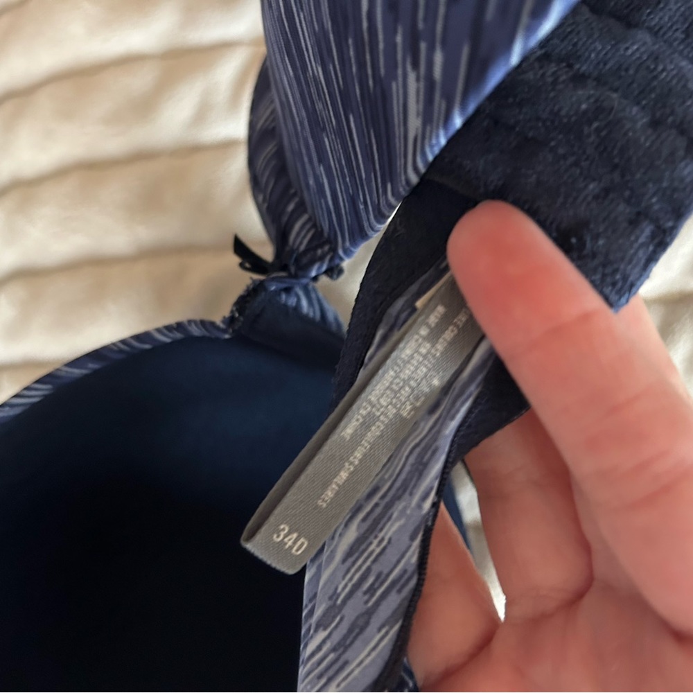 Aerie 34D bra Navy